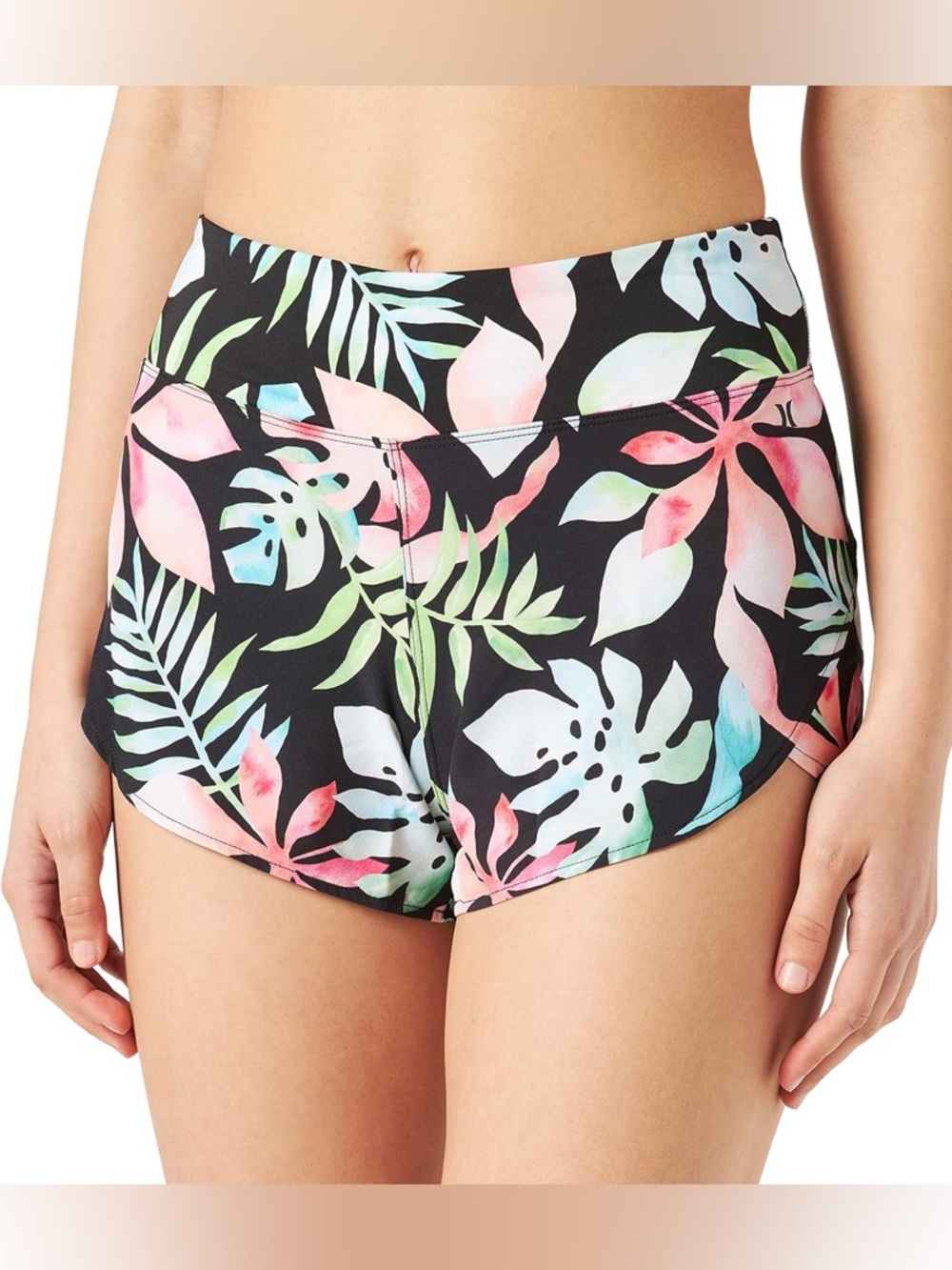 Hurley Tropic Soft Wave Board Shorts Size Small NWT Surf Beach Tropical Women’s - Picture 2 of 8